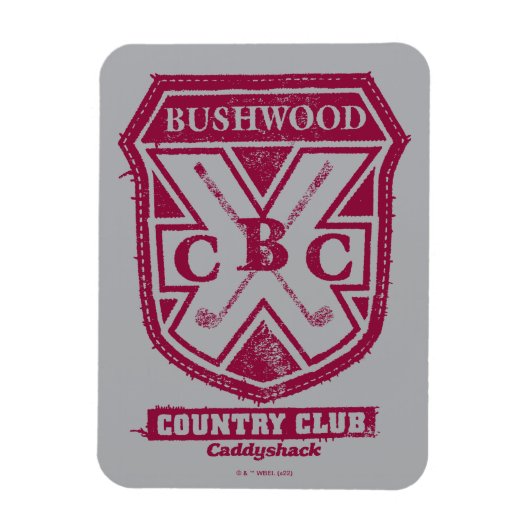 カディシャック | Bushwood Country Club Crest マグネット (縦)