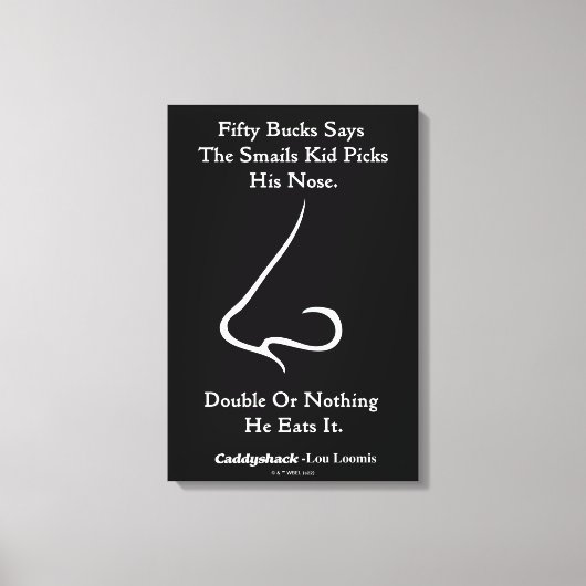 カディシャック | Fifty Bucks氏 キャンバスプリント (正面)