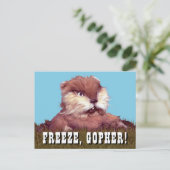 カディシャック | Freeze, Gopher! ポストカード (スタンド正面)