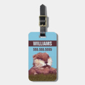 カディシャック | Freeze, Gopher! ラゲッジタグ (正面縦)