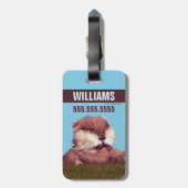 カディシャック | Freeze, Gopher! ラゲッジタグ (裏面縦)