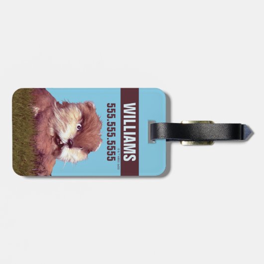 カディシャック | Freeze, Gopher! ラゲッジタグ (裏面横)