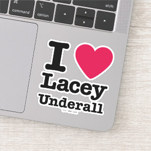 カディシャック I Lave Lacey Underall シール