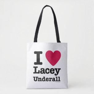 カディシャック   I Lave Lacey Underall トートバッグ
