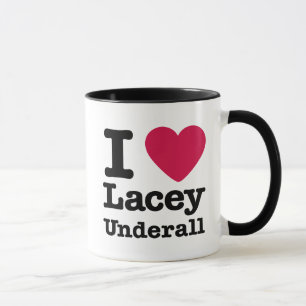 カディシャック I Lave Lacey Underall マグカップ