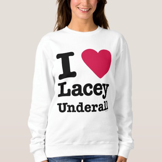 カディシャック | I Love Lacey Underall スウェットシャツ (正面)