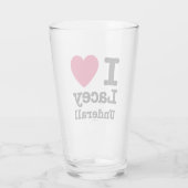 カディシャック | I Love Lacey Underall タンブラーグラス (裏面)