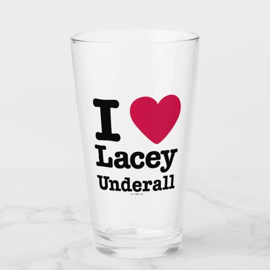 カディシャック | I Love Lacey Underall タンブラーグラス (正面)