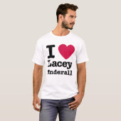 カディシャック | I Love Lacey Underall Tシャツ (正面フル)