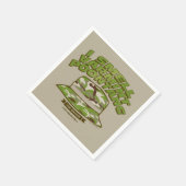 カディシャック | Varmint Poontang スタンダードカクテルナプキン (角)