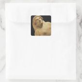 カディス5-4世のメスの石棺の詳細 スクエアシール (バッグ)