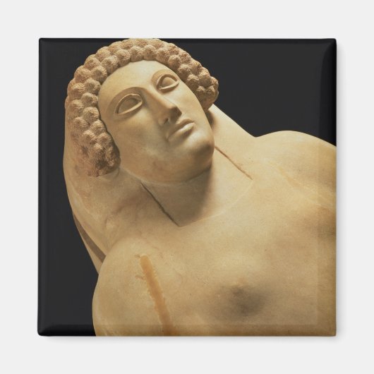 カディス5-4世のメスの石棺の詳細 マグネット (正面)