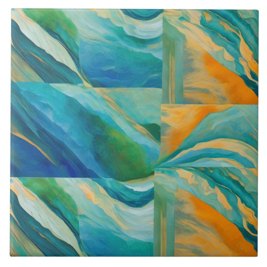 「カディス」カラフルタイル効果 タイル (正面)