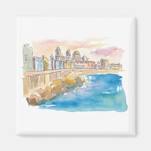 カディズコスタデラルーズウォーターフロント マグネット (正面)