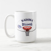 カディマのバスケットボール コーヒーマグカップ (左)