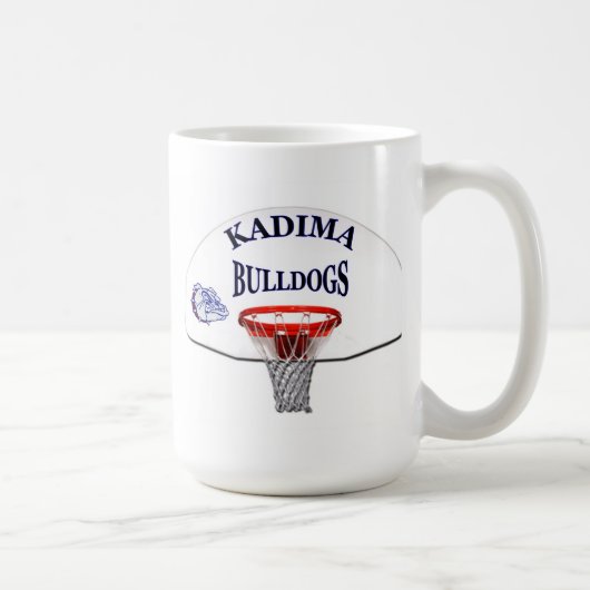 カディマのバスケットボール コーヒーマグカップ (右)