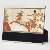 カデシュの戦いでのラムセスII（紀元前1279-13年） フォトプラーク (側面)