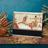 カデシュの戦いでのラムセスII（紀元前1279-13年） フォトプラーク (側面)