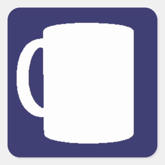 カデットカンティーンマスターステッカー スクエアシール (正面)