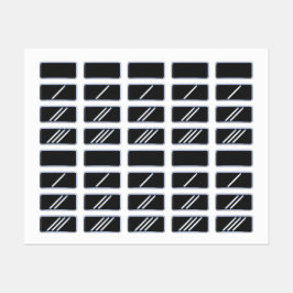 カデット隊ピップセット1ステッカーシート ラベル