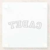 カデット ガラスコースター (裏面)