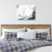 カデナの南東の熱帯性嵐ニーダ キャンバスプリント (インサイチュ (寝室))