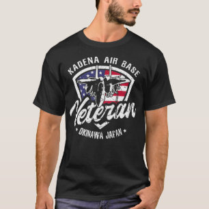 カデナエアベース退役軍人USAF沖縄ジャパン・プルラブ Tシャツ