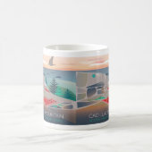 カデラックマウンテンマグのアカディア国立公園 コーヒーマグカップ (中央)