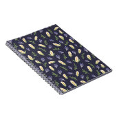 カデルノデエスピラルフラールデアグアイ・ラバンダ ノートブック (右側)