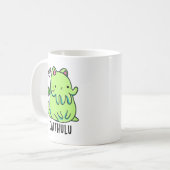 カトゥルおもしろいクチュルフキャットプン コーヒーマグカップ (正面左)