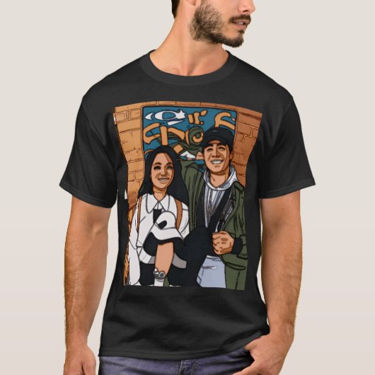 カトゥーン風Tシャツ Tシャツ (正面)