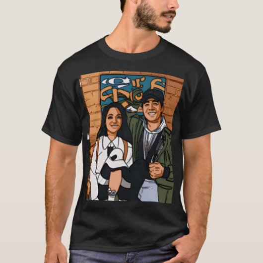 カトゥーン風Tシャツ Tシャツ (正面)