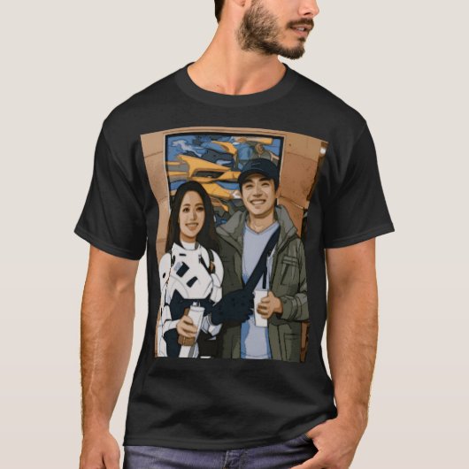 カトゥーン風Tシャツ Tシャツ (正面)