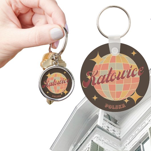 カトウィスシティポーランドレトロヴィンテージ キーホルダー