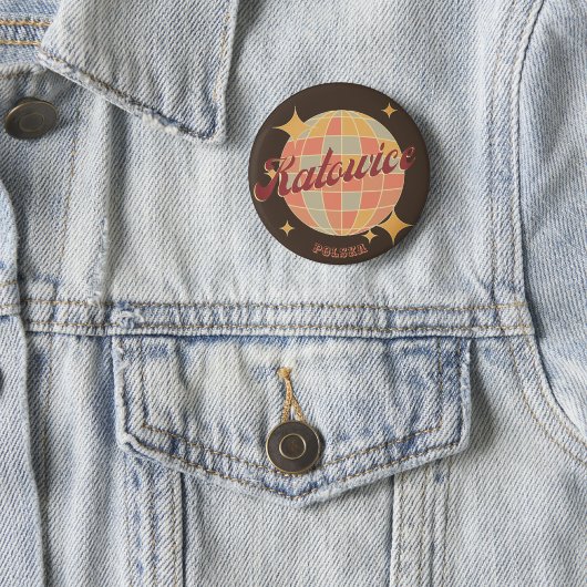 カトウィスシティポーランドレトロヴィンテージ 缶バッジ