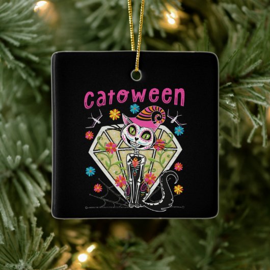 カトウィーンハロウィーン セラミックオーナメント (ツリー)