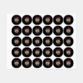 カトウィーンハロウィーン ラベル (シート)