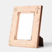 カトエレガントリ結婚ックの願い レーザー彫刻フレーム (左)