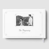 カトエレガントロモノグラムのックのゲストブック ゲストブック (裏面)