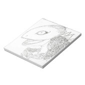 カトカゲの怪物 ノートパッド (回転)