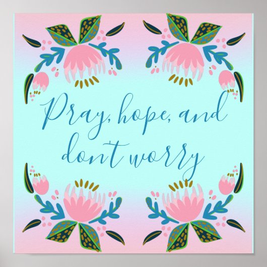 カトカラフルル感動的ック引用文 ポスター (正面)