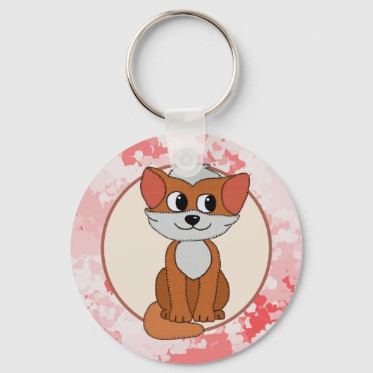 カトシェンシュリュッセランハネガー キーホルダー (正面)