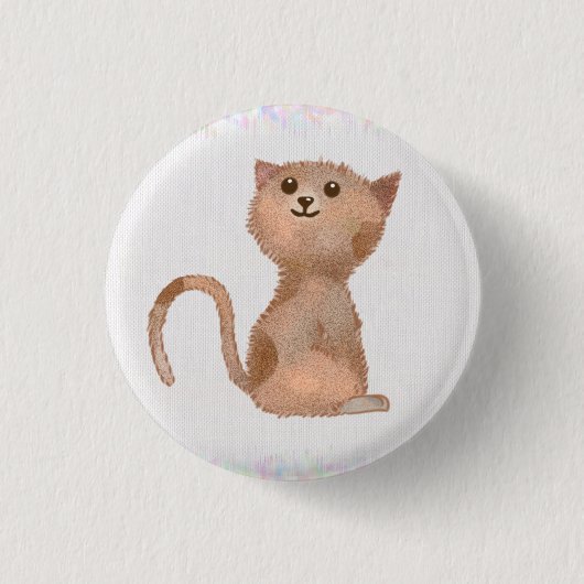 カトシェン 缶バッジ (正面)