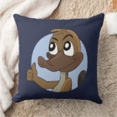 カトッ与えプの親指の漫画装飾用クッション クッション (ブランケット)