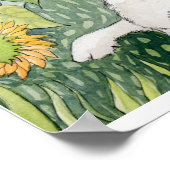 カトニスとひまわり ポスター (角)