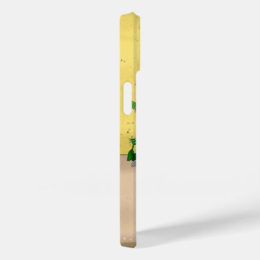 カトニップのポットに座ってかわいいグレーの子猫 Case-Mate iPhoneケース (裏面 / 右)