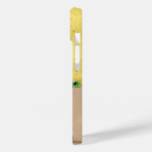 カトニップのポットに座ってかわいいグレーの子猫 Case-Mate iPhoneケース (裏面 / 左)