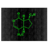 カトニップnepetalacton分子化学式 カッティングボード (正面)
