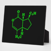 カトニップnepetalacton分子化学式 フォトプラーク (側面)