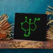 カトニップnepetalacton分子化学式 フォトプラーク (側面)